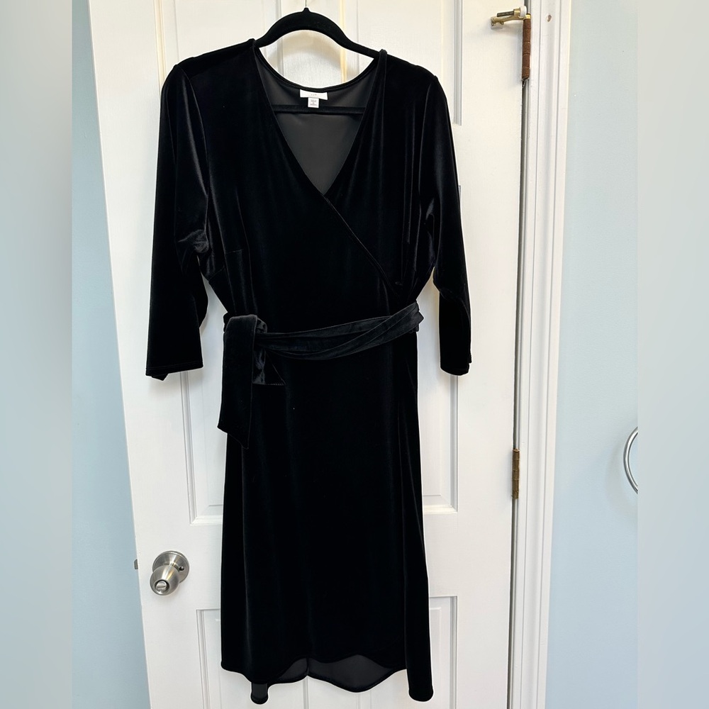 J. Jill 2X Velvet Dress